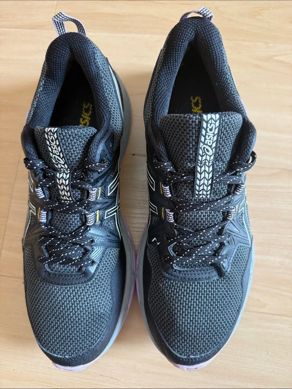 ASICS WOMENS GEL VENTURE 8 TRAIL WALKING RUNNING SHOE SNEAKER WATER RESIST SZ 10